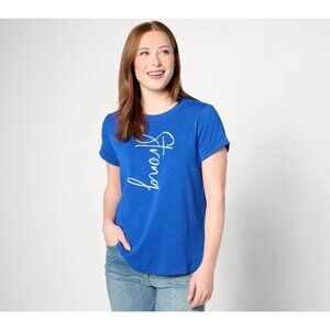 Studio Park x International Women's Day Collaborative Tee Medium Cobalt Blue